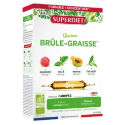 Super Diet Quatuor Brûle-graisse bio ampoules
