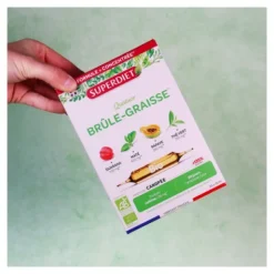 Super Diet Quatuor Brûle-graisse bio ampoules