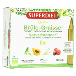 Super Diet Quatuor Brûle-graisse bio unidoses