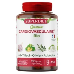 Super Diet Quatuor cardiovasculaire bio gélules