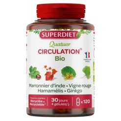 Super Diet Quatuor Circulation Bio gélules