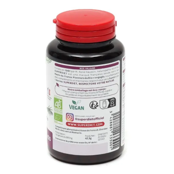 Super Diet Quatuor Digestion Bio gélules