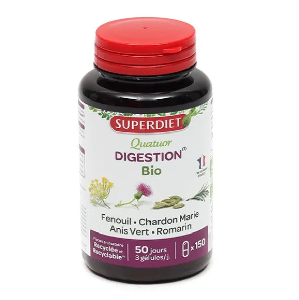 Super Diet Quatuor Digestion Bio gélules