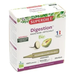 Super Diet Radis noir Artichaut bio unidoses