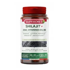 Super Diet Shilajit + Zinc vit D3 B6 gélule