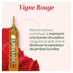 Super Diet Vigne rouge ampoule Bio