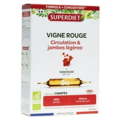 Super Diet Vigne rouge ampoule Bio