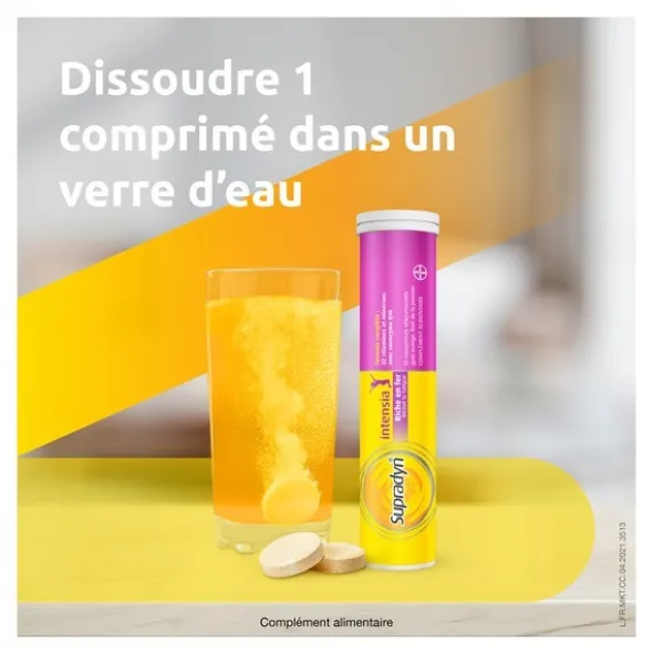 Supradyn Intensia comprimés effervescents
