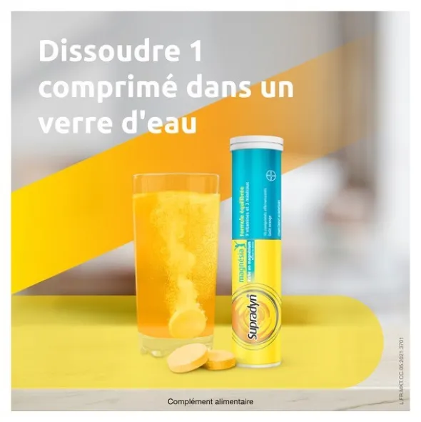 Supradyn Magnésia comprimés effervescents