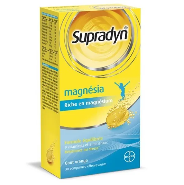 Supradyn Magnésia comprimés effervescents