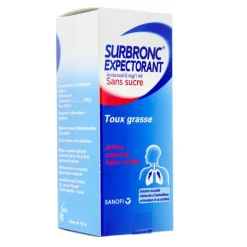Surbronc Expectorant sirop sans sucre