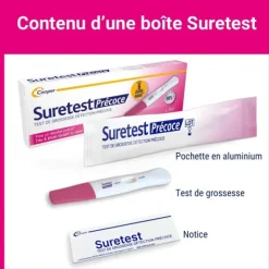 Suretest test de grossesse détection précoce