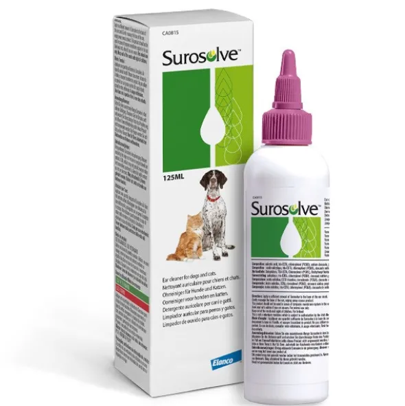 Surosolve nettoyant auriculaire Chien et Chat