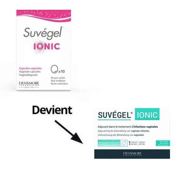 Suvégel Ionic capsules vaginales