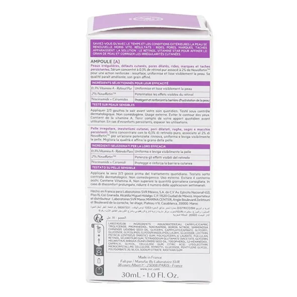 SVR Ampoule lift A