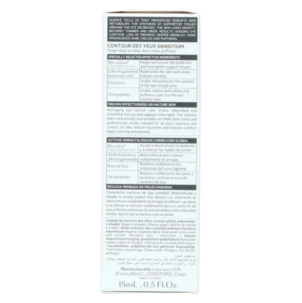 SVR Densitium contour des yeux