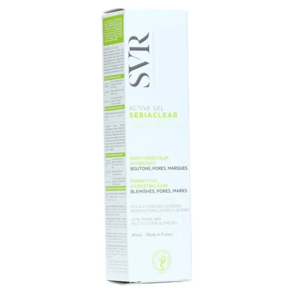 SVR Sebiaclear Active gel Soin correcteur hydratant