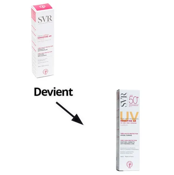 SVR sensifine AR Soin anti rougeurs SPF 50+