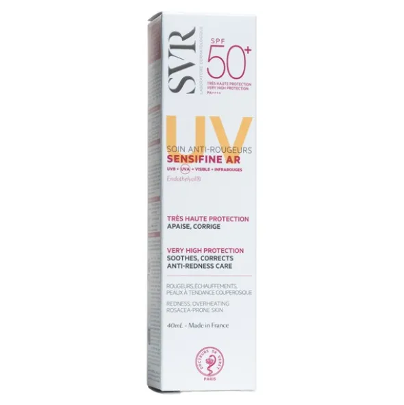 SVR sensifine AR Soin anti rougeurs SPF 50+