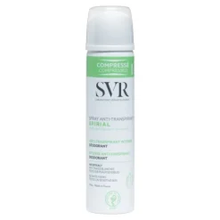 SVR Spirial Déodorant spray compressé efficacité 48 h
