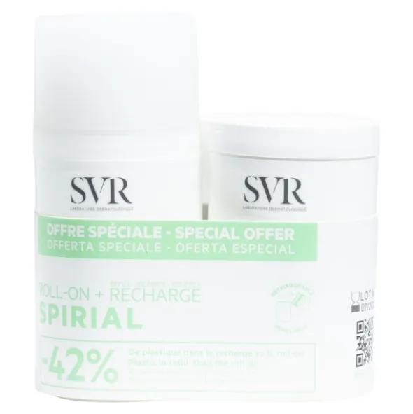 SVR Spirial roll-on déodorant anti-transpirant 48h