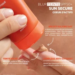 SVR Sun Secure Blur Teinté Crème solaire mousse SPF 50+
