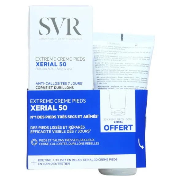 SVR Xérial 50 Extrême crème pieds