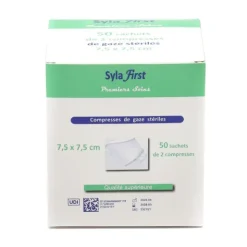 Syla First Compresses de gaze stériles