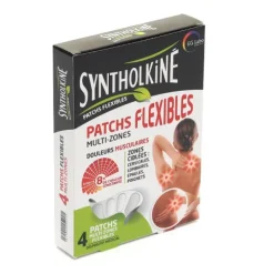Syntholkiné patchs flexibles multi-zones