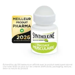 Syntholkiné roll-on de massage musculaire