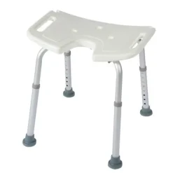 Tabouret de douche à poignées