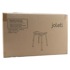 Tabouret de douche à poignées