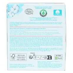 Tampax Compak Cotton Protection tampons réguliers Bio