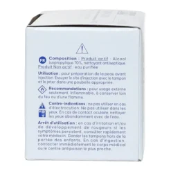 Tampon alcool 70% en sachet individuel