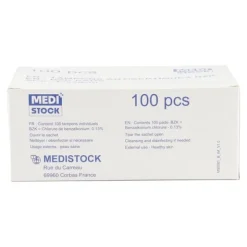 Tampons antiseptiques Bzk Medistock