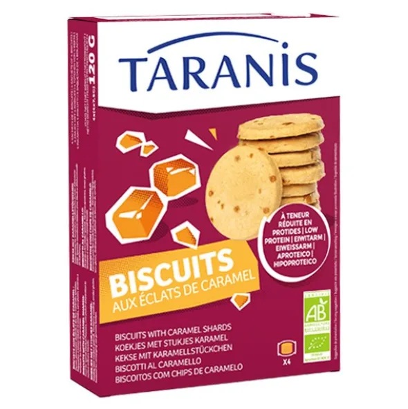 Taranis Biscuits Aux Eclats de Caramel Bio