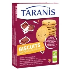 Taranis Biscuits Aux Pépites de Chocolat Bio