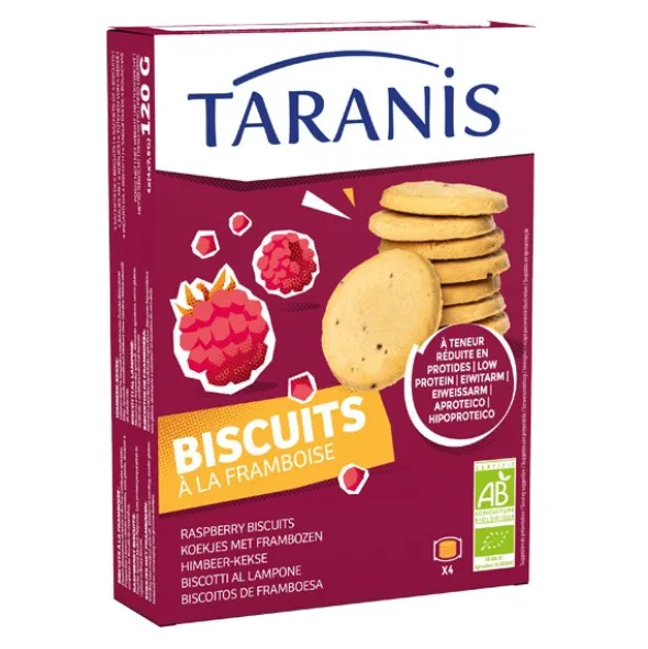 Taranis Biscuits à la framboise Bio