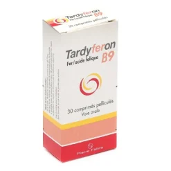 Tardyferon B9 comprimé fer