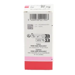 Tardyferon 80 mg comprimé Fer