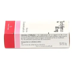 Tardyferon 80 mg comprimé Fer