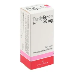 Tardyferon 80 mg comprimé Fer