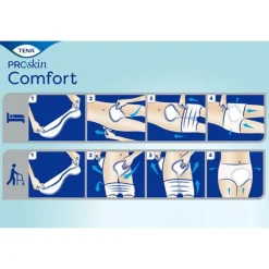 Tena Comfort Proskin Protections anatomiques Extra 6,5 gouttes