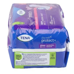 Tena Discreet Night Serviettes de nuit Normal 5 gouttes