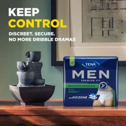 Tena Men Premium Fit sous-vêtement absorbant Maxi 6 gouttes