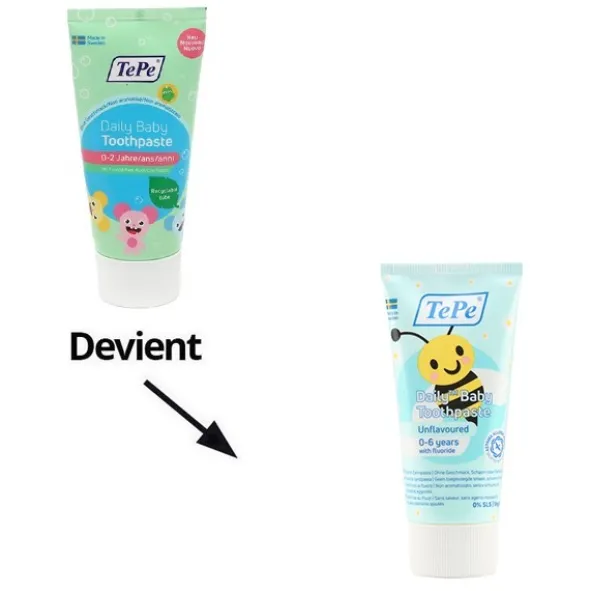 TePe Dentifrice Daily Baby 0-6 ans