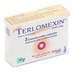 Terlomexin 200 mg capsules vaginales