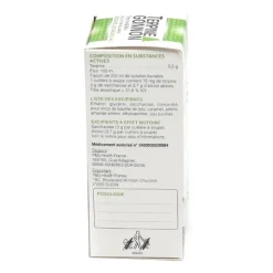 Terpine Gonnon sirop toux grasse