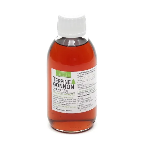 Terpine Gonnon sirop toux grasse