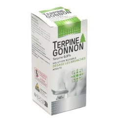 Terpine Gonnon sirop toux grasse